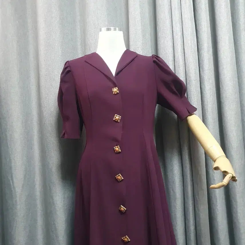 [BUNJANG] M Berry Luxury Gemstone Dress / M베리 보석 고급 원피스