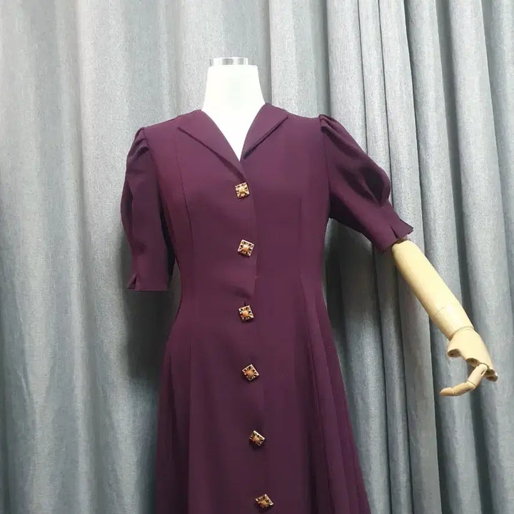 [BUNJANG] M Berry Luxury Gemstone Dress / M베리 보석 고급 원피스