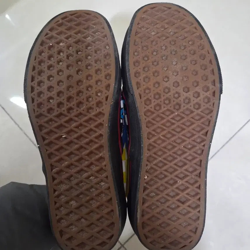 [BUNJANG] Vans Sesame Street Custom Slip-On Sneakers / 반스 체커보드 슬립온 세서미 스트리트 커스텀 콜라보