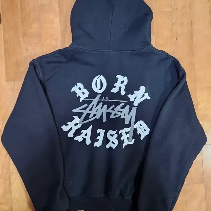 [BUNJANG] Stussy Born x Raised Hoodie Zip-up / 스투시 본앤레이즈드 후드 집업 m