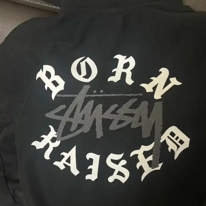 [BUNJANG] Stussy Born x Raised Hoodie Zip-up / 스투시 본앤레이즈드 후드 집업 m