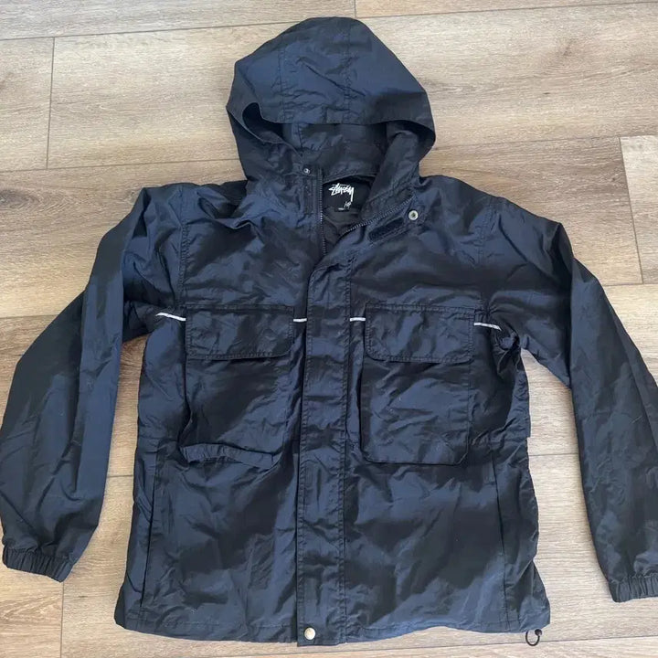 [BUNJANG] Stussy Nylon Shell Hooded Parka / 스투시 나일론 쉘 후드 파카
