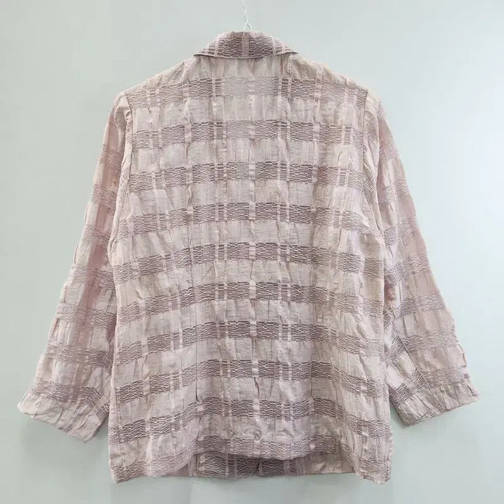 [BUNJANG] Vintage Mesh Stripe Jacket / [JAPAN MADE] 빈티지 페미닌 메쉬스트라이프 자켓