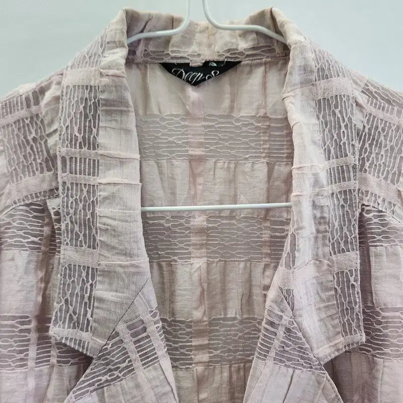 [BUNJANG] Vintage Mesh Stripe Jacket / [JAPAN MADE] 빈티지 페미닌 메쉬스트라이프 자켓