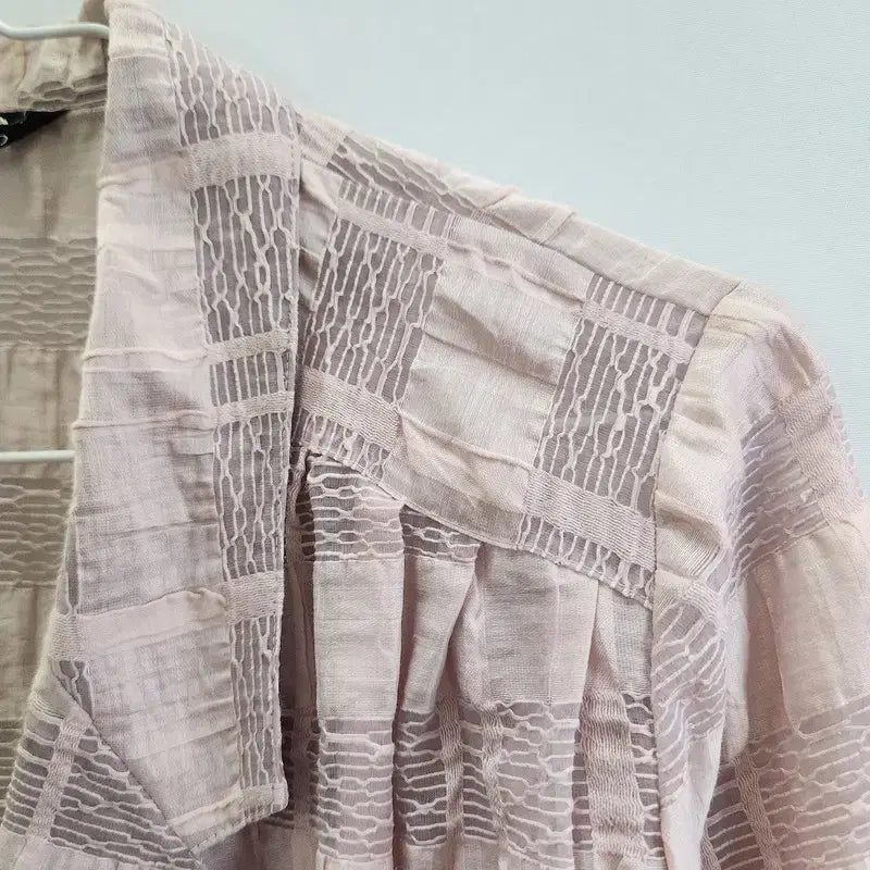 [BUNJANG] Vintage Mesh Stripe Jacket / [JAPAN MADE] 빈티지 페미닌 메쉬스트라이프 자켓