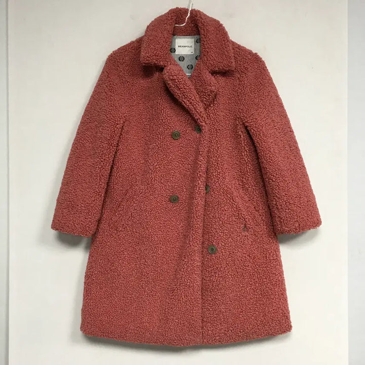 [BUNJANG] Beanpole Kids Girl Teddy Bear Coat 130 / 빈폴 키즈 여아 테디베어 코트 130