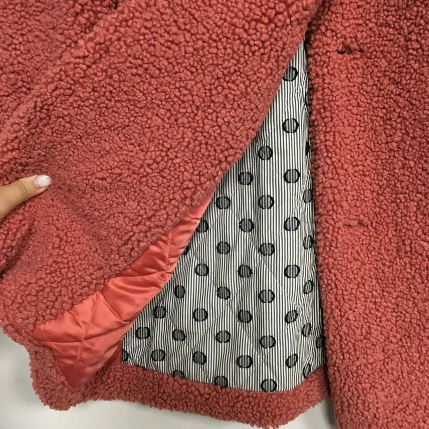 [BUNJANG] Beanpole Kids Girl Teddy Bear Coat 130 / 빈폴 키즈 여아 테디베어 코트 130