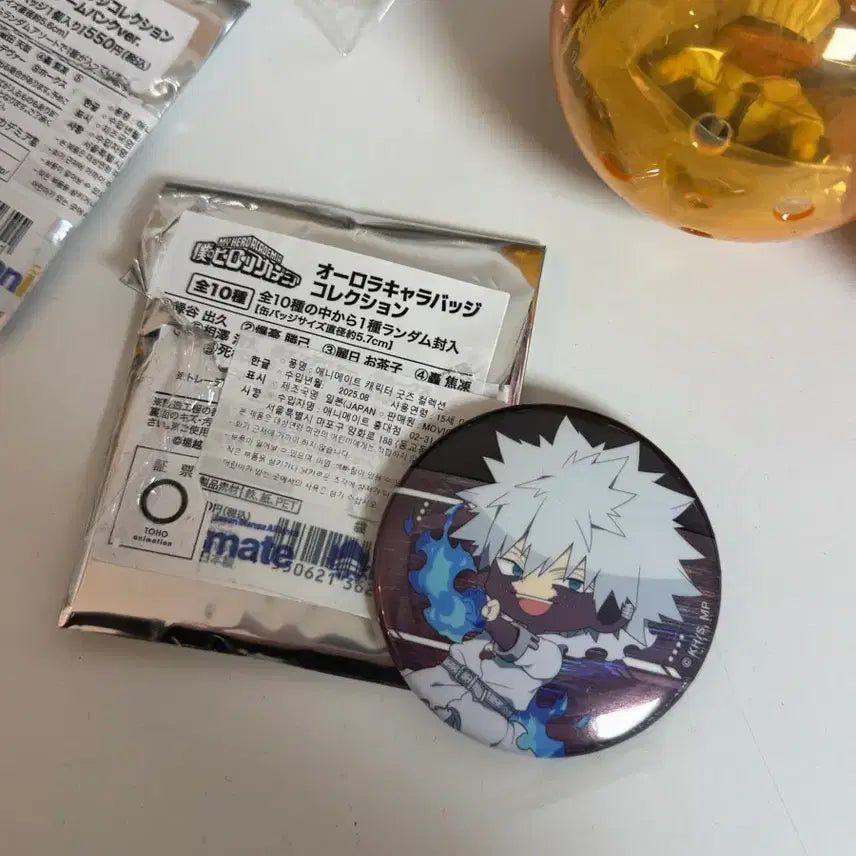 [BUNJANG] My Hero Academia Dabi Can Badge / 나히아 히로아카 캔뱃지 다비
