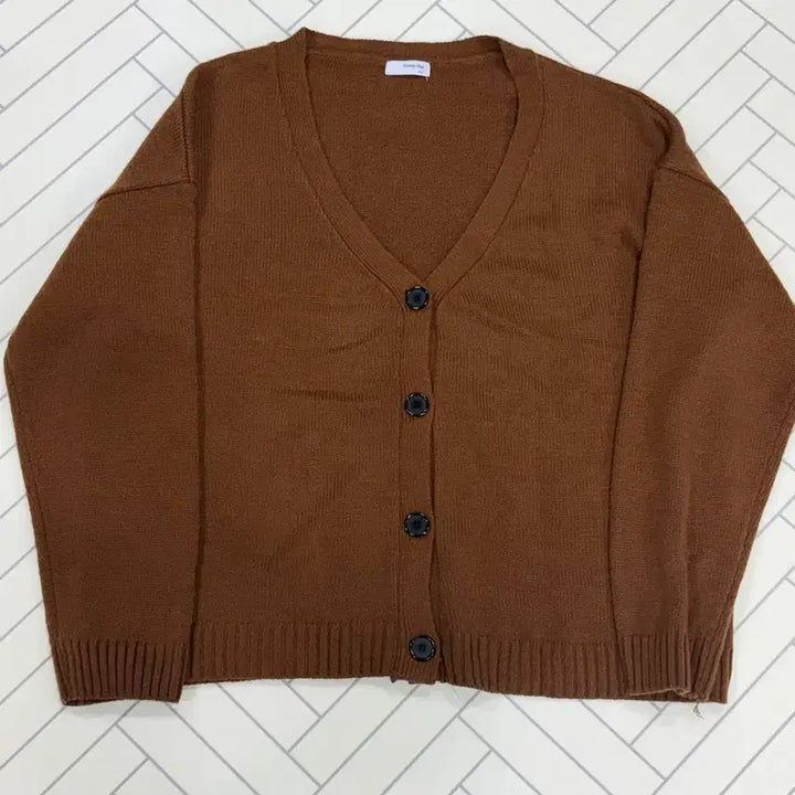 [BUNJANG] Free Oversized V-Neck Cardigan / 여자 free 오버핏 빅사이즈 봄 가디건