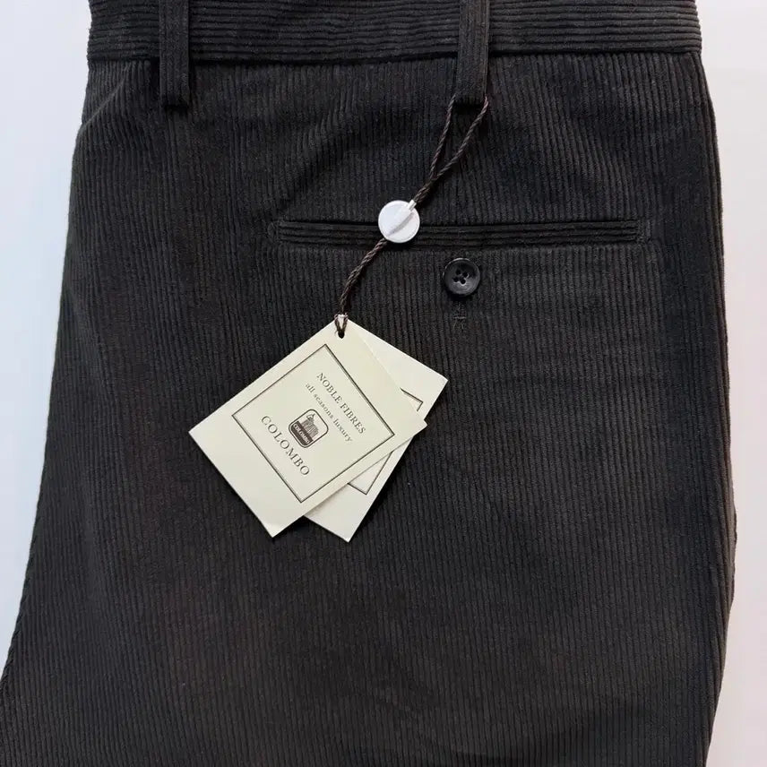 [BUNJANG] Colombo Cashmere Blend Corduroy Pants / 콜롬보 캐시미어 블렌드 코듀로이 팬츠