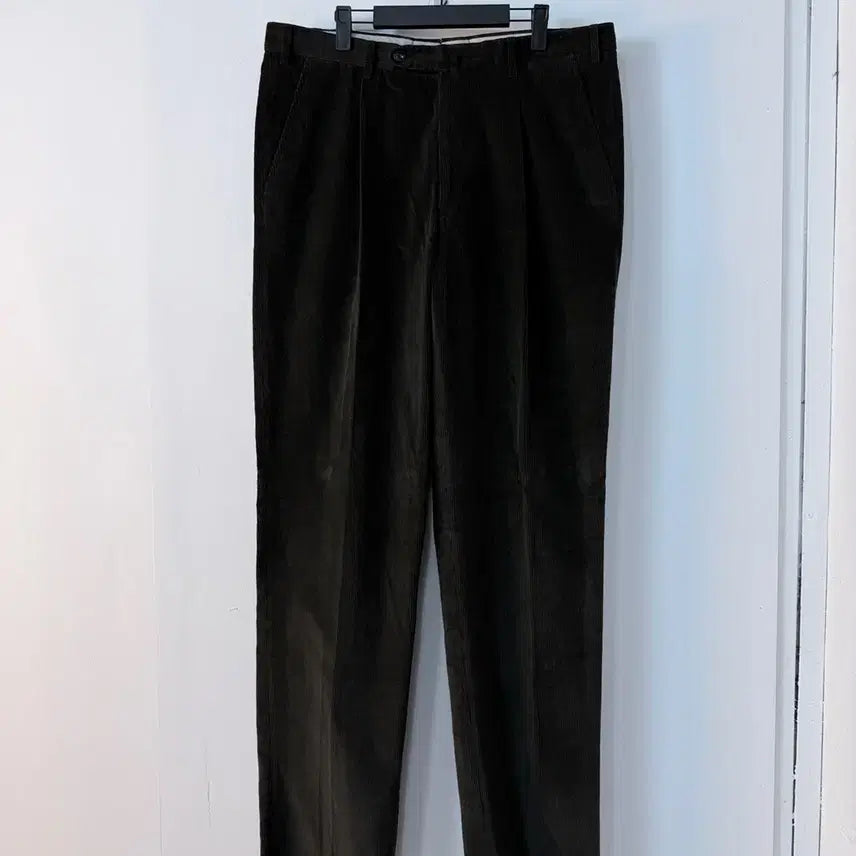 [BUNJANG] Colombo Cashmere Blend Corduroy Pants / 콜롬보 캐시미어 블렌드 코듀로이 팬츠