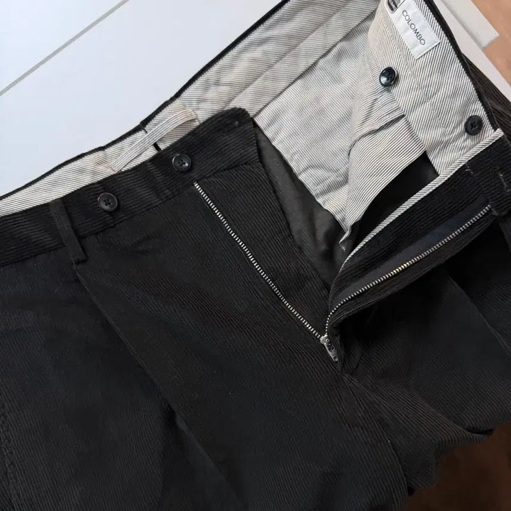 [BUNJANG] Colombo Cashmere Blend Corduroy Pants / 콜롬보 캐시미어 블렌드 코듀로이 팬츠