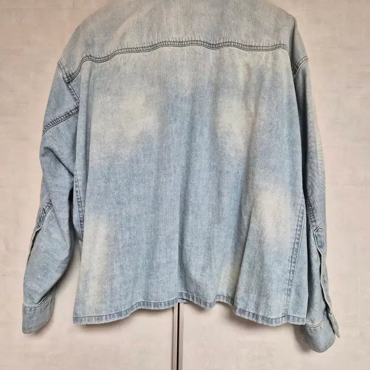 [BUNJANG] The Cashmere Dolman Sleeve Denim Shirt / 더캐시미어 돌먼 슬리브 데님 셔츠