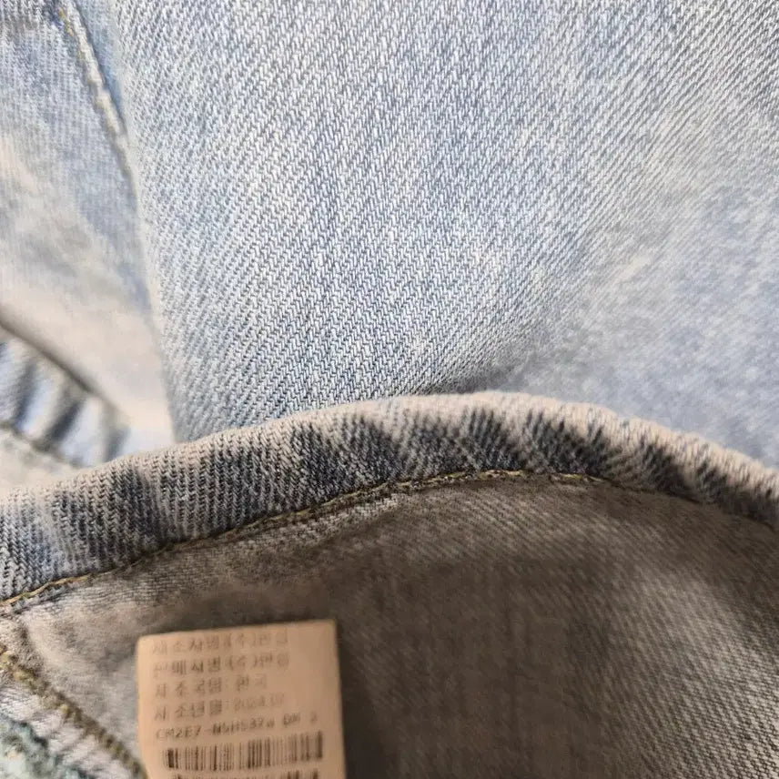 [BUNJANG] The Cashmere Dolman Sleeve Denim Shirt / 더캐시미어 돌먼 슬리브 데님 셔츠