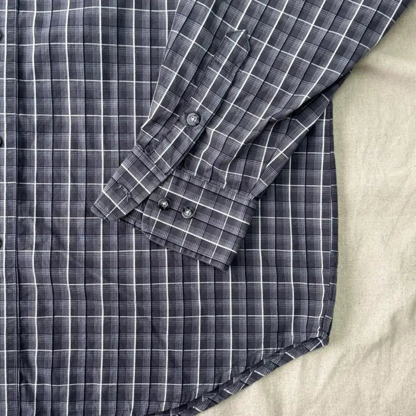 [BUNJANG] Wrangler Embroidered Western Check Shirt (Size 105) / 랭글러 자수 웨스턴 체크셔츠 105