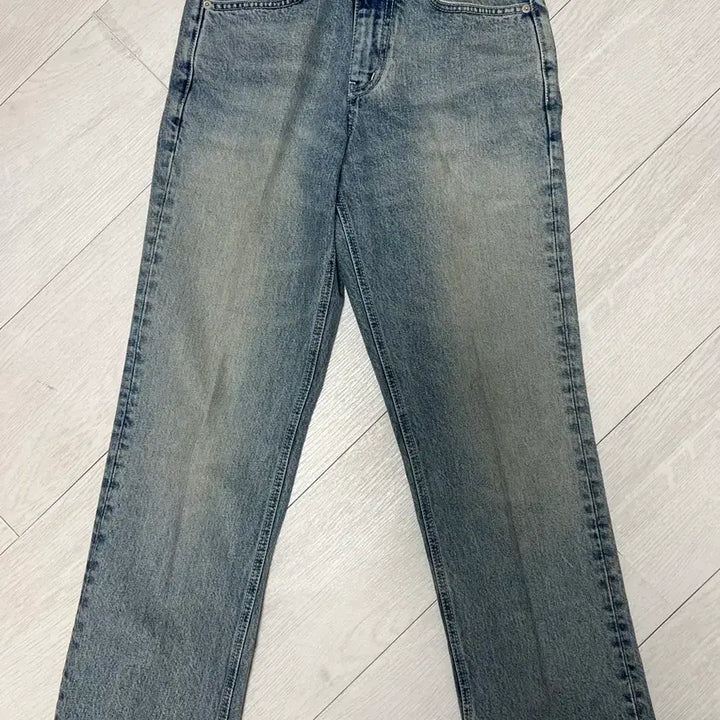 [BUNJANG] Branded Hishitomo Light Blue Jeans / 브랜디드 51005 히시토모 라이트블루 26 연청