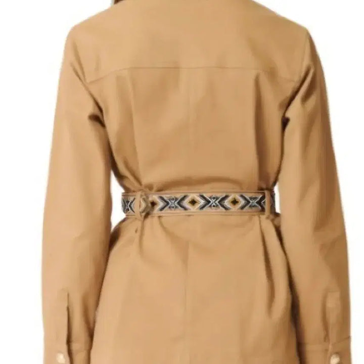 [BUNJANG] MAJE Safari Style Jacket / 마쥬  비즈 벨트자켓