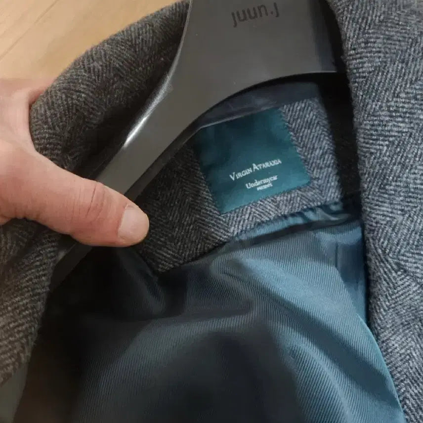 [BUNJANG] Under My Car Herringbone Coat / 1)언더마이카 헤링본 코트