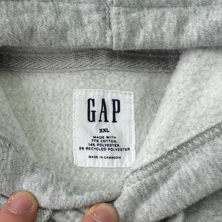 [BUNJANG] Gap Big Logo Fleece Hoodie XXL / Gap 갭 빅로고 기모 후드 XXL