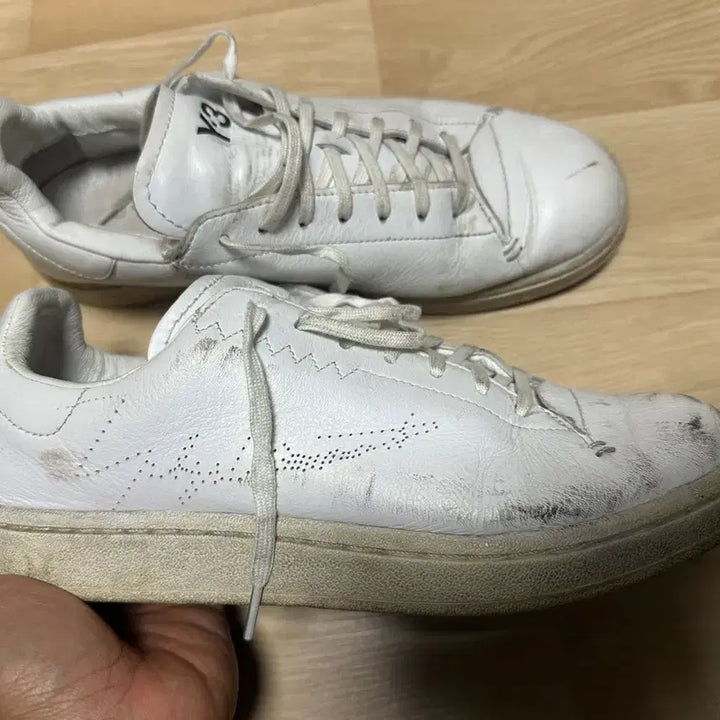 [BUNJANG] Y-3 White Sneakers 265 / Y-3 화이트 스니커즈 265