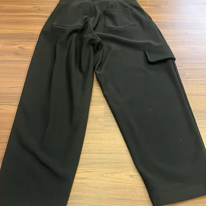 [BUNJANG] Black Wide Banding Pants / 블랙 와이드 밴딩 팬츠 wide bending pants