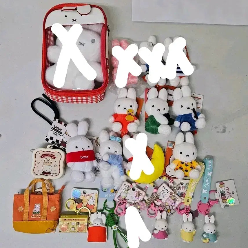 [BUNJANG] Miffy Figure Collection / [새상품] 미피 키링 인형 파우치 피규어 모음