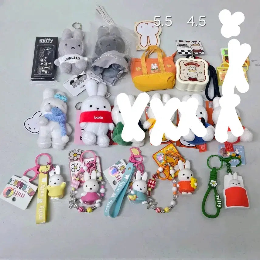 [BUNJANG] Miffy Figure Collection / [새상품] 미피 키링 인형 파우치 피규어 모음