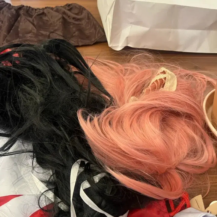 [BUNJANG] Genshin Impact Yae Miko Cosplay Costume + Wigs / 원신 미코 코스프레 의상 +가발 두개