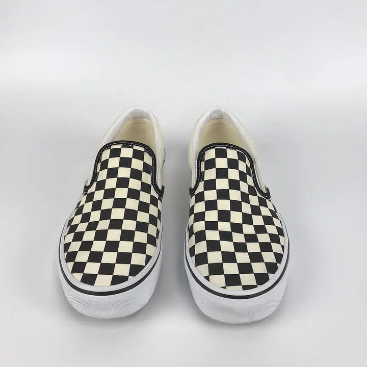 [BUNJANG] Vans Ivory Checkerboard Slip-On Shoes (Men&