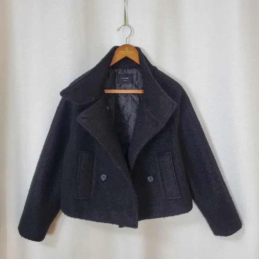 [BUNJANG] 1st PLACE Black Outerwear (Size 55-66) / 1st PLACE 아우터 55-66