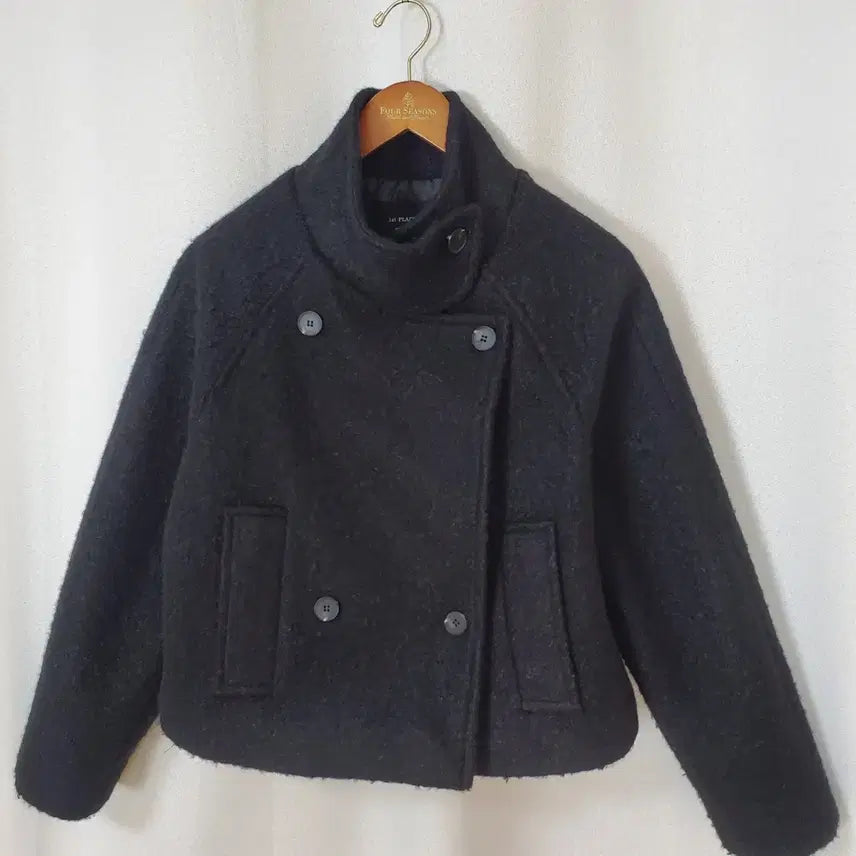 [BUNJANG] 1st PLACE Black Outerwear (Size 55-66) / 1st PLACE 아우터 55-66