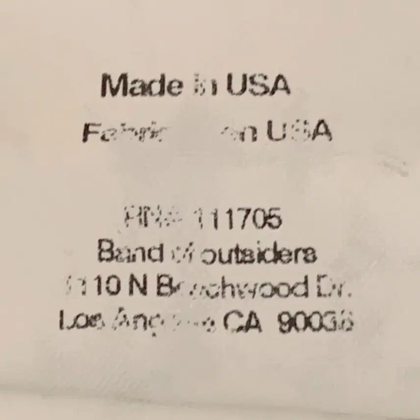 [BUNJANG] Band of Outsiders Jeans (Made in Italy) / 28 band of outsiders 청바지 made in Italy