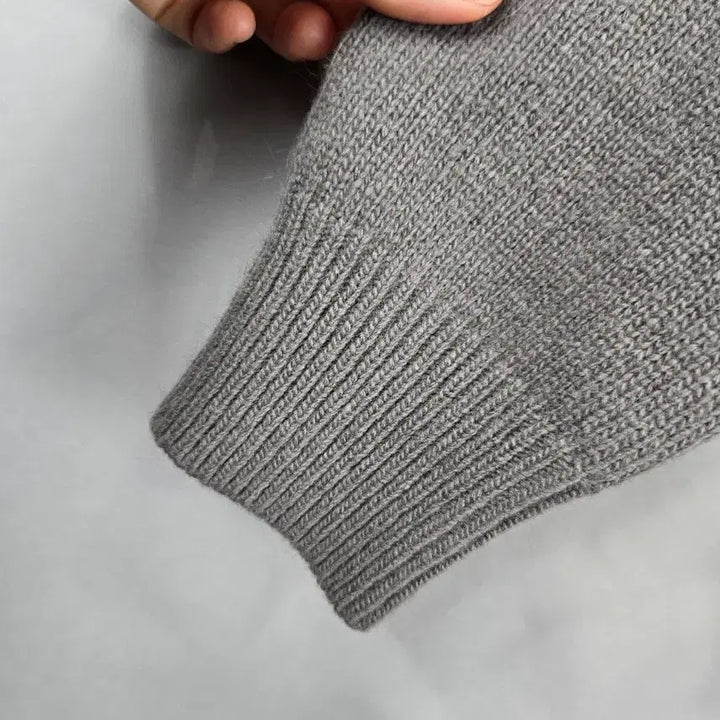 [BUNJANG] Partysu Angora Blend Backless Wrap Knit Top / [무료배송]파티수 F 여성 백 오픈 리본 앙고라 랩 스타일 니트