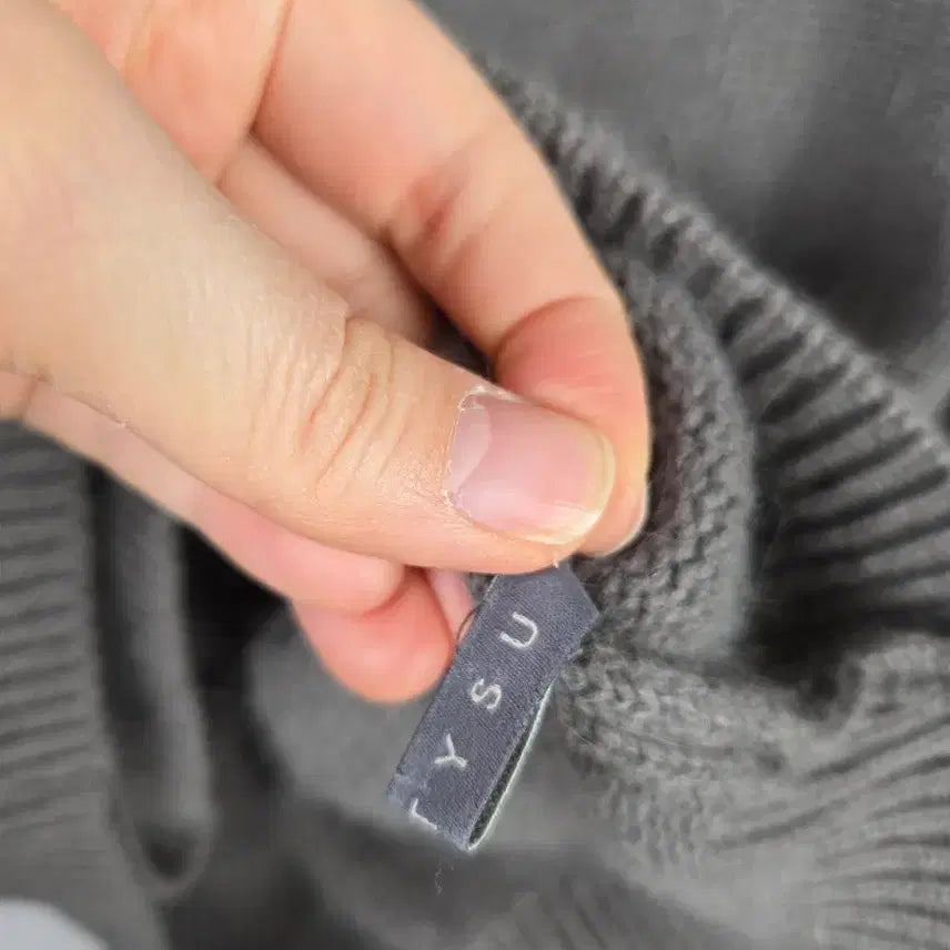 [BUNJANG] Partysu Angora Blend Backless Wrap Knit Top / [무료배송]파티수 F 여성 백 오픈 리본 앙고라 랩 스타일 니트