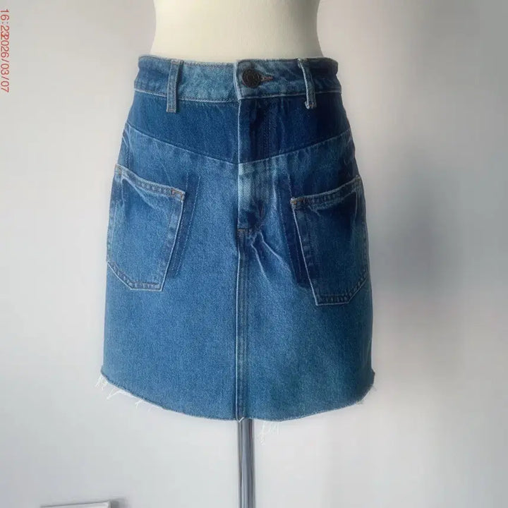 [BUNJANG] Sandro Denim Midi Skirt / 25 산드로 데님 스커트