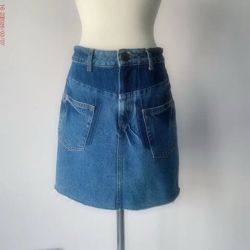 [BUNJANG] Sandro Denim Midi Skirt / 25 산드로 데님 스커트
