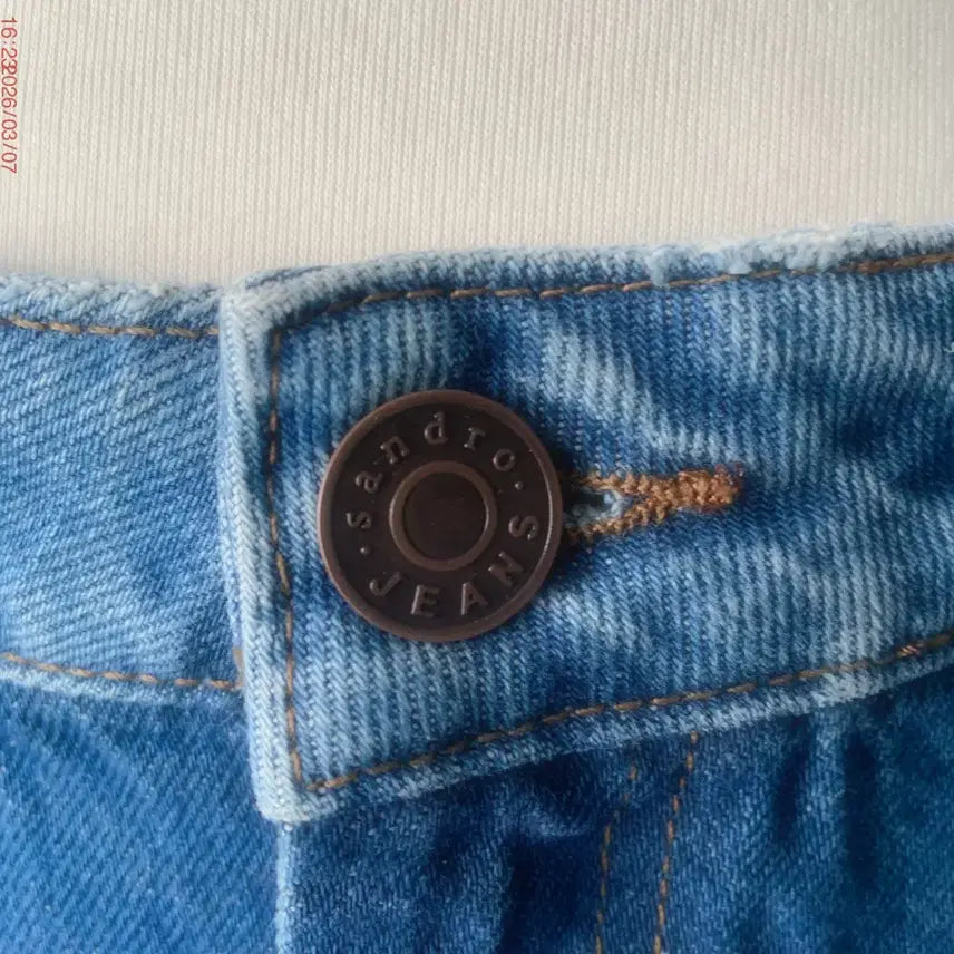 [BUNJANG] Sandro Denim Midi Skirt / 25 산드로 데님 스커트