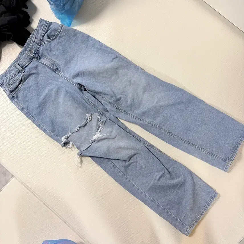 [BUNJANG] Various Wide-leg Pants (M, L, XL) / 청바지 면바지 여러종류 M, L, XL