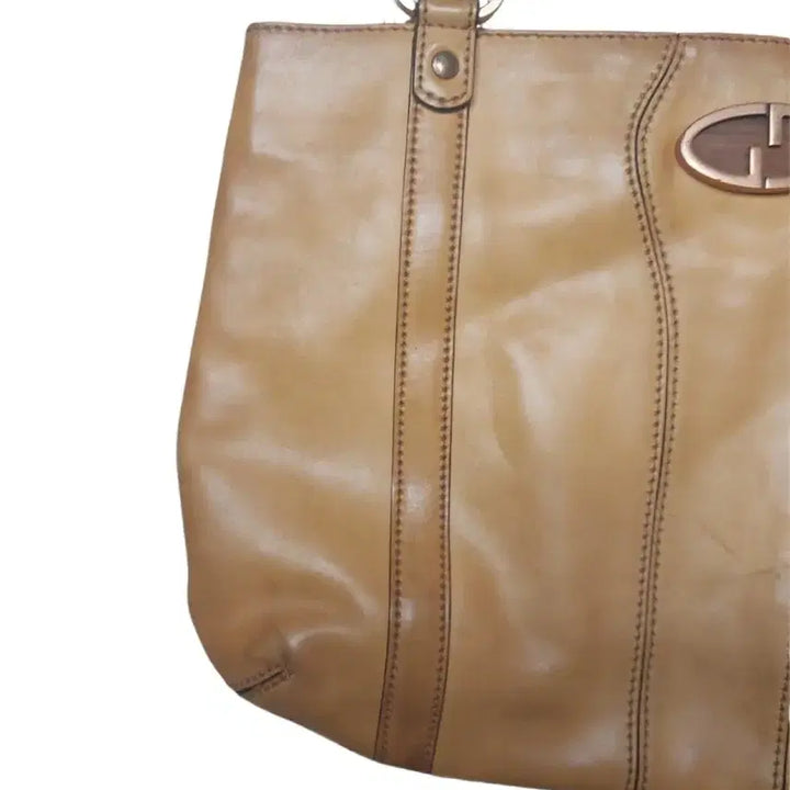[BUNJANG] Gucci Vintage Leather Hobo Shoulder Bag / 구찌 빈티지 레더 호보 숄더백 통가죽