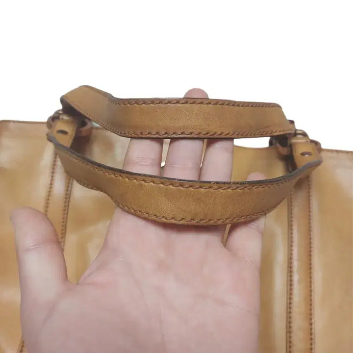 [BUNJANG] Gucci Vintage Leather Hobo Shoulder Bag / 구찌 빈티지 레더 호보 숄더백 통가죽