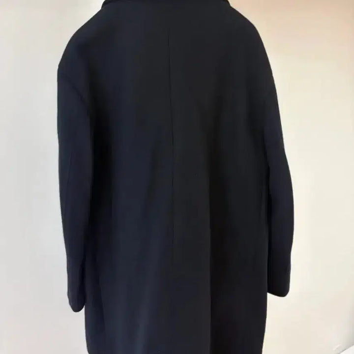 [BUNJANG] T.I For Men Navy Overfit Pea Coat (Size 105) / 티아이포맨 오버핏 네이비 피코트 105