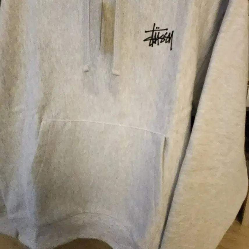 [BUNJANG] Stussy Heavy Fleece Hoodie (Black) / 스투시 헤비쭈리원단  후드 티셔츠 새상품