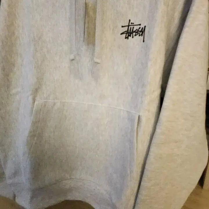 [BUNJANG] Stussy Heavy Fleece Hoodie (Black) / 스투시 헤비쭈리원단  후드 티셔츠 새상품