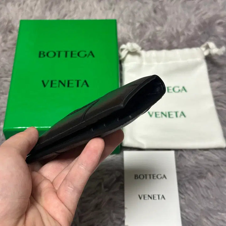 [BUNJANG] Bottega Veneta Maxi Flap Organizer Card Wallet / [풀구성] 보테가베네타 맥시 플랩 오거나이저 카드지갑 블랙
