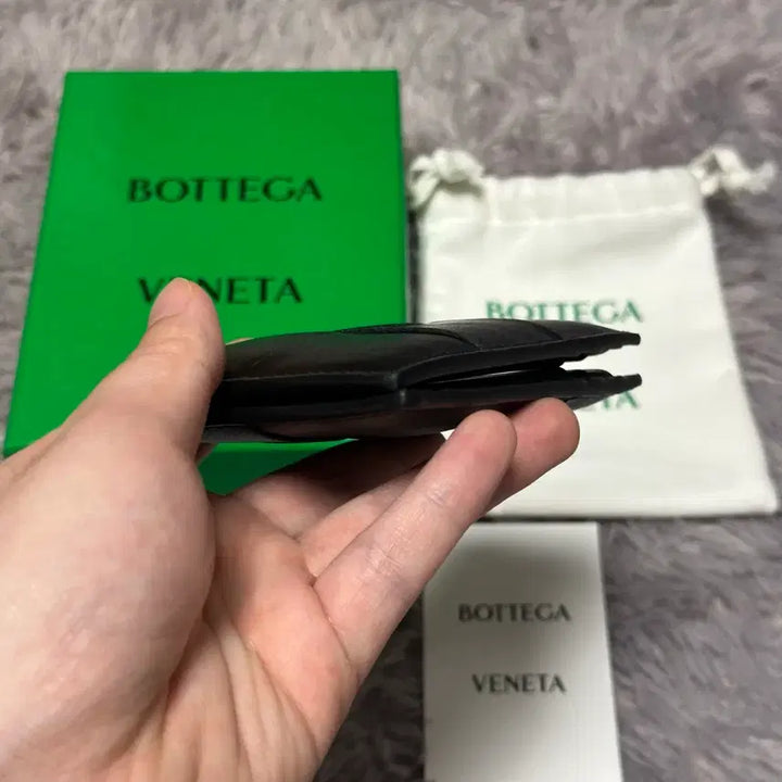 [BUNJANG] Bottega Veneta Maxi Flap Organizer Card Wallet / [풀구성] 보테가베네타 맥시 플랩 오거나이저 카드지갑 블랙