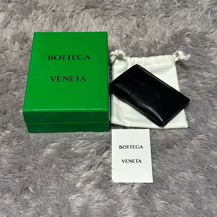 [BUNJANG] Bottega Veneta Maxi Flap Organizer Card Wallet / [풀구성] 보테가베네타 맥시 플랩 오거나이저 카드지갑 블랙