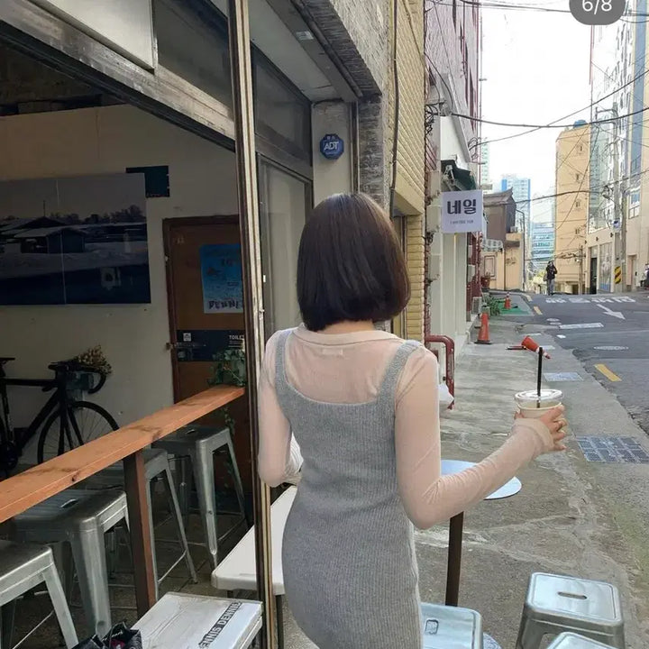 [BUNJANG] Sober Shop Cozy Knit Dress / 소버샵 코지 니트 원피스 택새상품