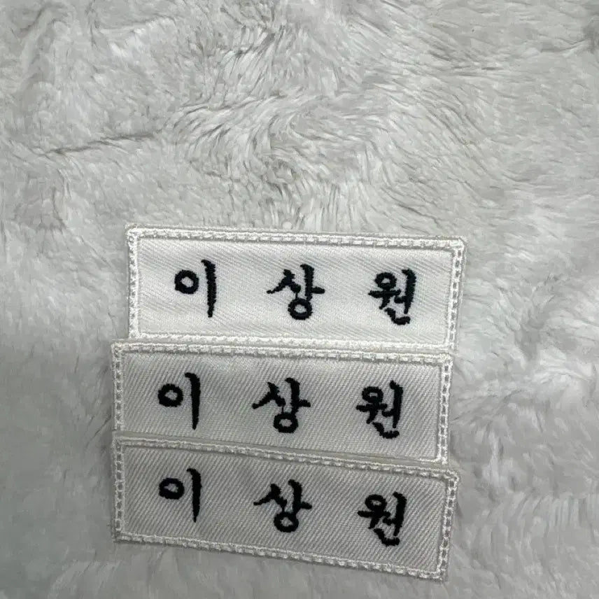 [BUNJANG] AlphaDriveOne Lee Sangwon Name Tag / 알파드라이브원 이상원 명찰판매(핀O)