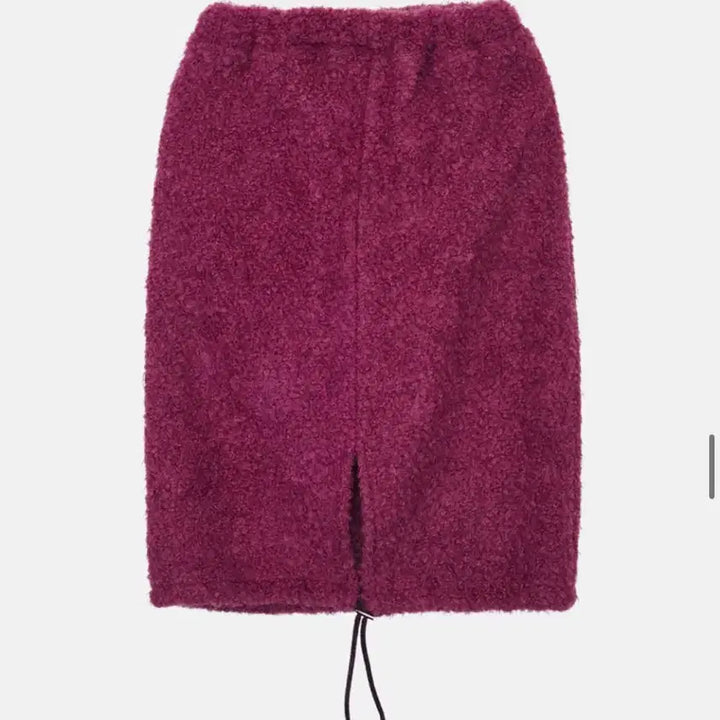 [BUNJANG] Enzo Blues Fluffy Banding Midi Skirt / 엔조블루스 플라피 밴디 미디스커트 (퍼플)
