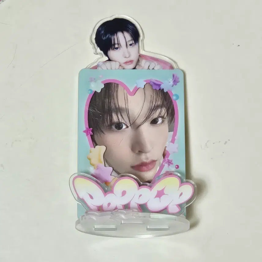 [BUNJANG] NCT WISH Riku Pop-Up Acrylic Stand Photocard / 원가이하)엔시티 위시 리쿠 팝팝 아크릴 스탠드 포카 포토카드